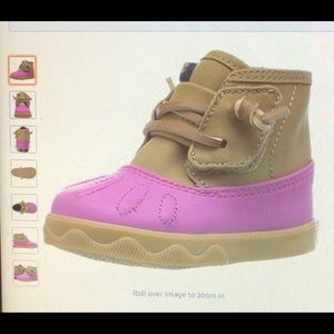 Sperry Baby Girl Shoes - Size 4
